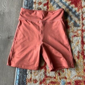 ASOS high rise biker shorts